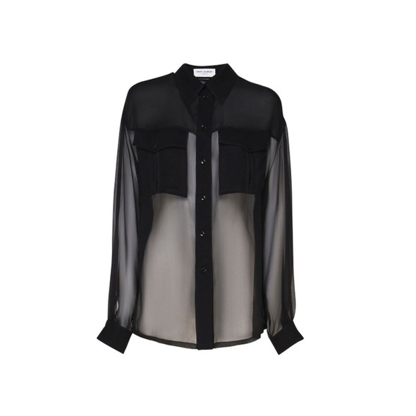 Silk Crepe Muslin Shirt Silk Crepe Muslin Shirt