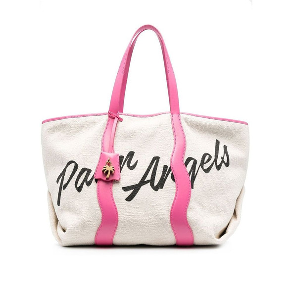 Palm Angels Logo Tote Bag Palm Angels Logo Tote Bag
