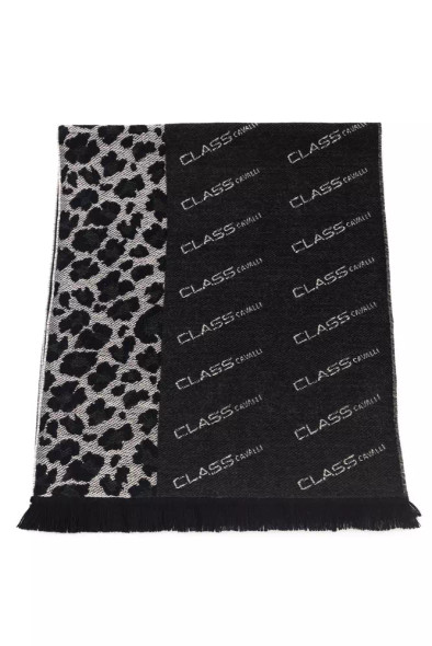 Black Wool Men Scarf Black Wool Men Scarf