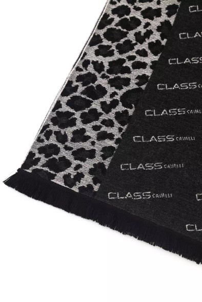 Black Wool Men Scarf Black Wool Men Scarf
