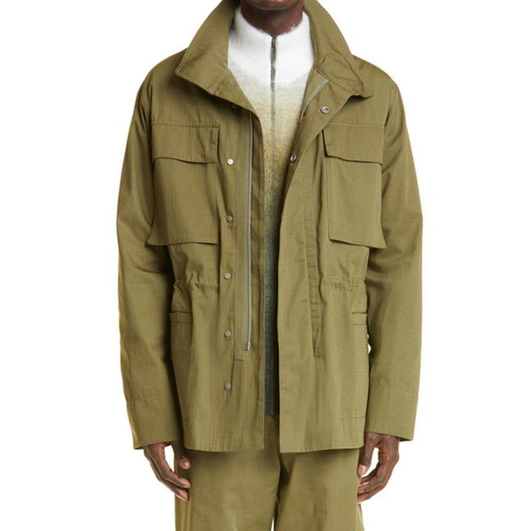 Off-White Arrow Field Cotton Jacket Off-White Arrow Field Cotton Jacket