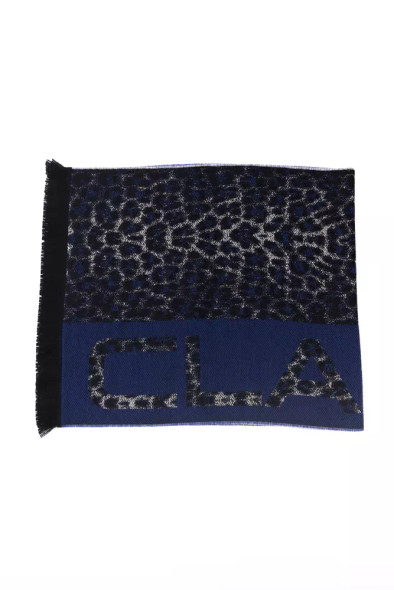 Blue Wool Men Scarf Blue Wool Men Scarf