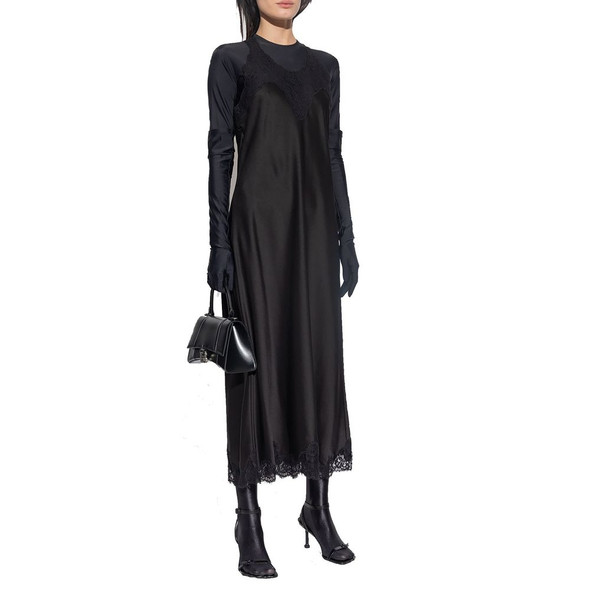 Satin Strappy Midi Dress Satin Strappy Midi Dress