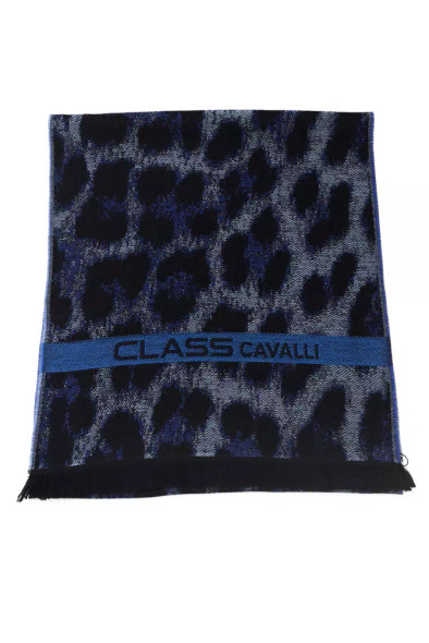 Blue Wool Men Scarf CA-22209 Blue Wool Men Scarf CA-22209