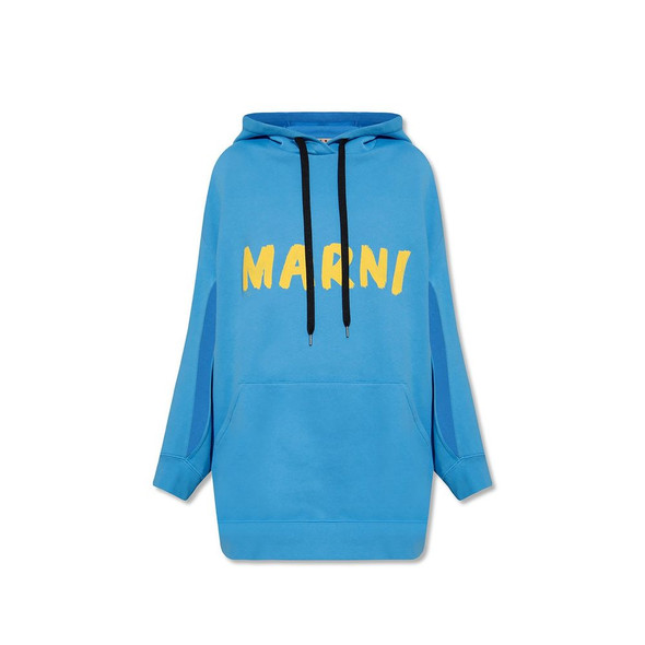 Marni Oversize Hooded Sweatshirt Marni Oversize Hooded Sweatshirt