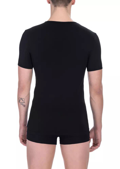Bikkembergs Black Cotton Men T-Shirt Bikkembergs Black Cotton Men T-Shirt