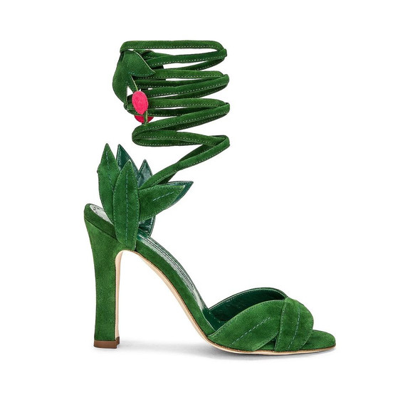 Manolo Blahnik Ossie 105 Wrap Sandals Manolo Blahnik Ossie 105 Wrap Sandals