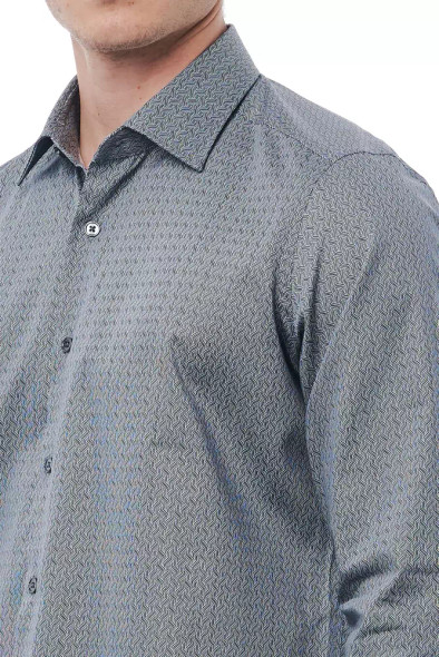 Black Cotton Men's Shirt Black Cotton Men's Shirt