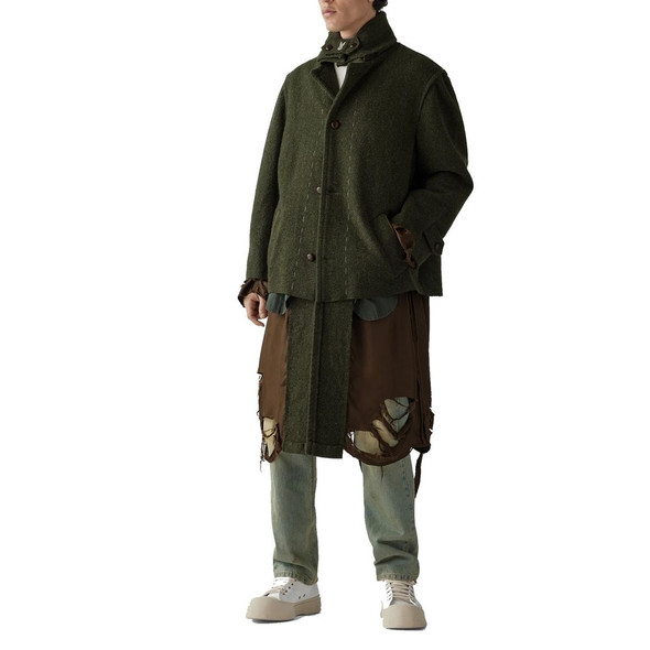 Maison Margiela Destroyed-Look Coat Maison Margiela Destroyed-Look Coat