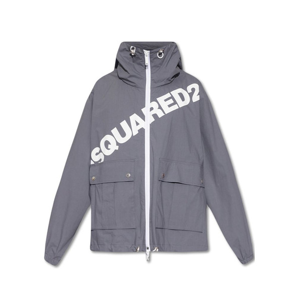 Dsquared² Logo Hooded Windbreaker Dsquared² Logo Hooded Windbreaker