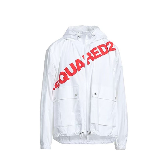 Dsquared² Logo Hooded Windbreaker DS-8736376062164 Dsquared² Logo Hooded Windbreaker DS-8736376062164