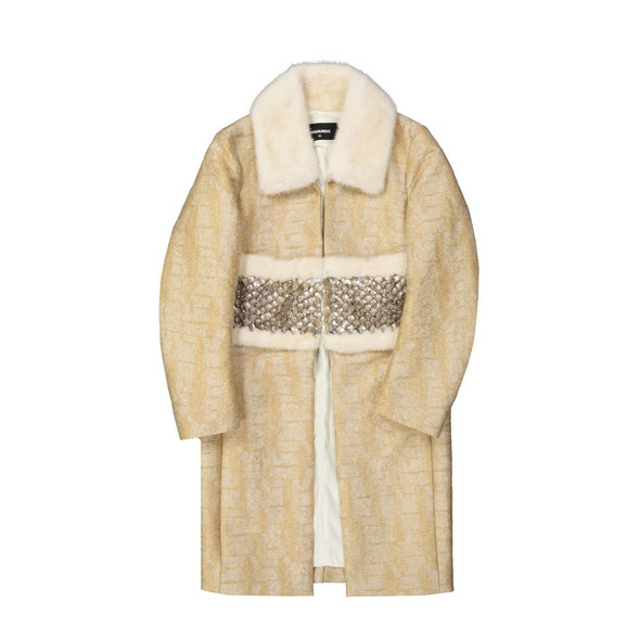 Crystal Embellished Coat Crystal Embellished Coat