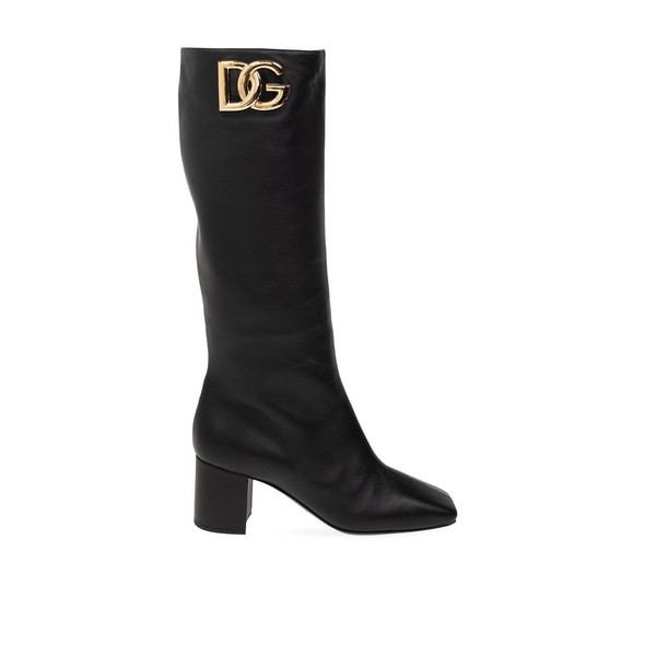 Dolce & Gabbana Leather Boots DO-8736350503124 Dolce & Gabbana Leather Boots DO-8736350503124