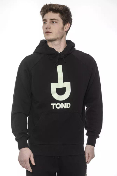 Black Cotton Men Sweatshirt Black Cotton Men Sweatshirt