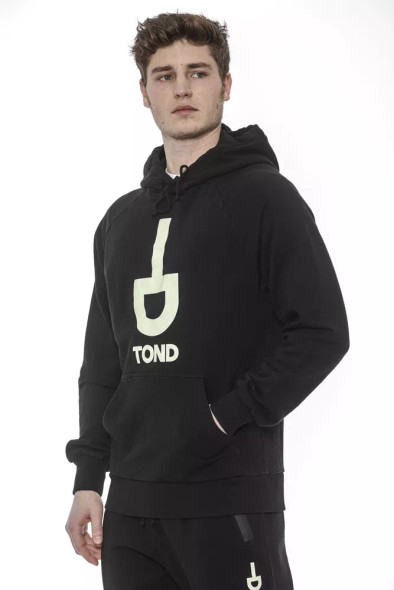 Black Cotton Men Sweatshirt Black Cotton Men Sweatshirt