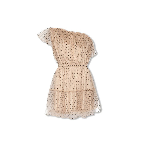 One-Shoulder Tulle Dress One-Shoulder Tulle Dress