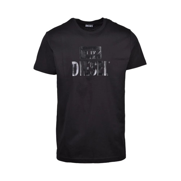 Black Cotton T-Shirt DI-15780 Black Cotton T-Shirt DI-15780