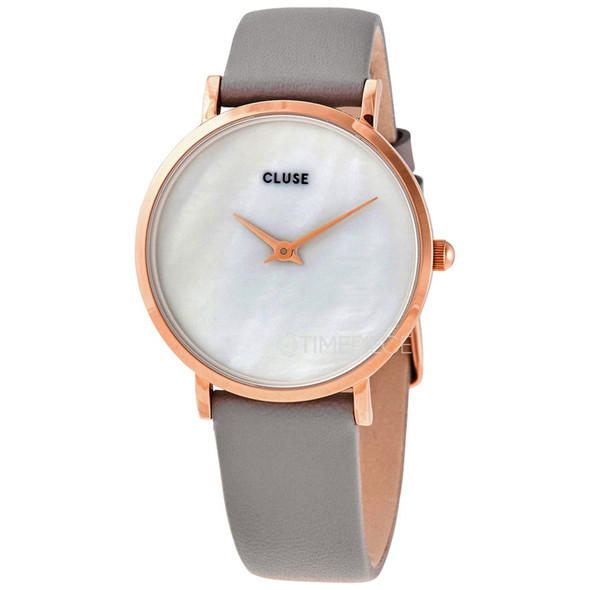 Cluse Gray Leather Watch CLCL30049AC Cluse Gray Leather Watch CLCL30049AC