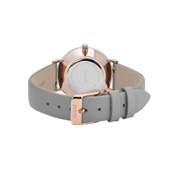 Cluse Gray Leather Watch CLCL30049AC Cluse Gray Leather Watch CLCL30049AC