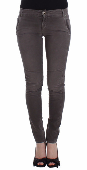 Gray Slim Jeans Denim Pants Skinny Leg Stretch SIG12460 Gray Slim Jeans Denim Pants Skinny Leg Stretch SIG12460