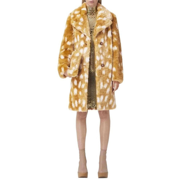 Burberry Faux Fur Coat Burberry Faux Fur Coat