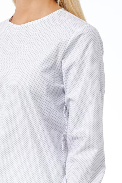 Bagutta White Cotton Women Blouse Bagutta White Cotton Women Blouse