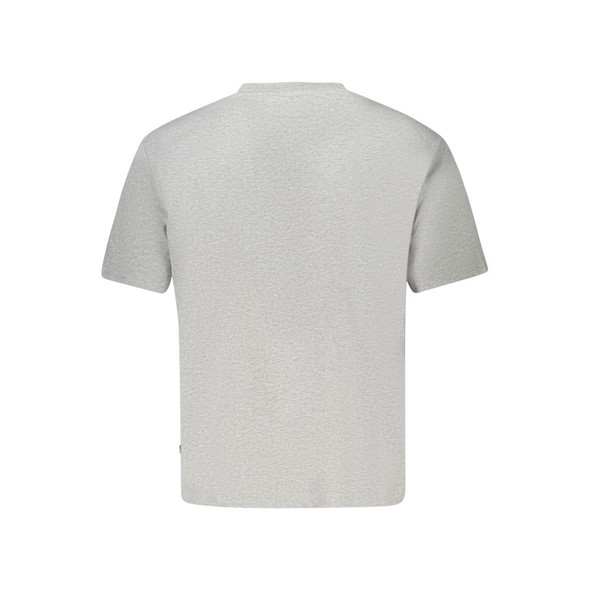 Guess Jeans Gray Organic Cotton Women T-Shirt Guess Jeans Gray Organic Cotton Women T-Shirt