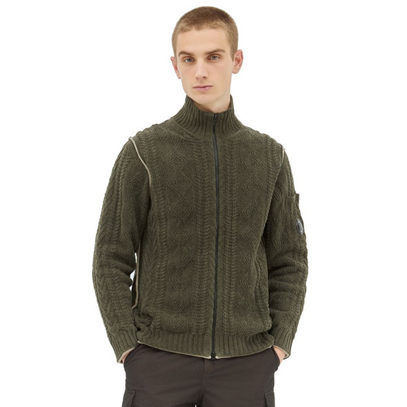 Green Cotton Sweater CP-14905 Green Cotton Sweater CP-14905