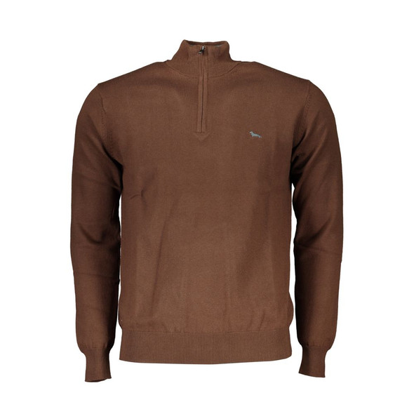 Harmont & Blaine Brown Cotton Sweater Harmont & Blaine Brown Cotton Sweater