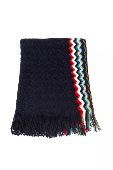 Black Wool Men Scarf MI-22224 Black Wool Men Scarf MI-22224