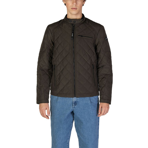 Green Polyamide Jackets & Coat RE14825400149RO Green Polyamide Jackets & Coat RE14825400149RO
