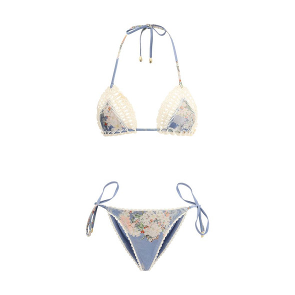 Zimmermann Cascadian Crochet Swimsuit Zimmermann Cascadian Crochet Swimsuit
