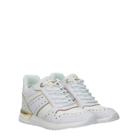 Guess White Polyethylene Sneakers Guess White Polyethylene Sneakers