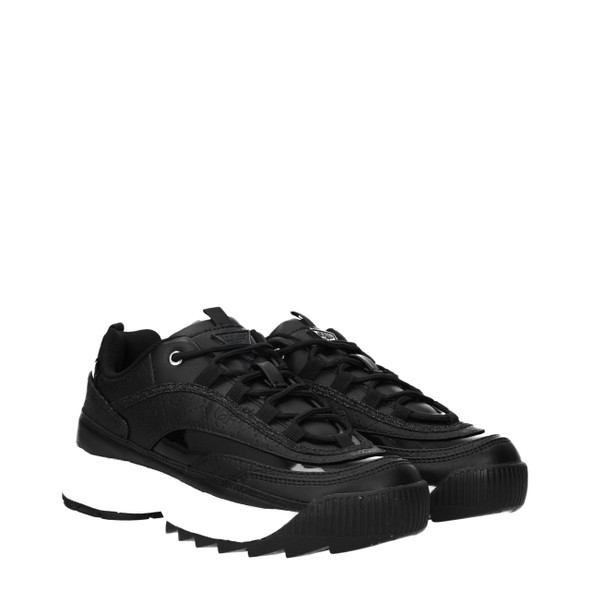 Black Polyethylene Chunky Sneakers Black Polyethylene Chunky Sneakers