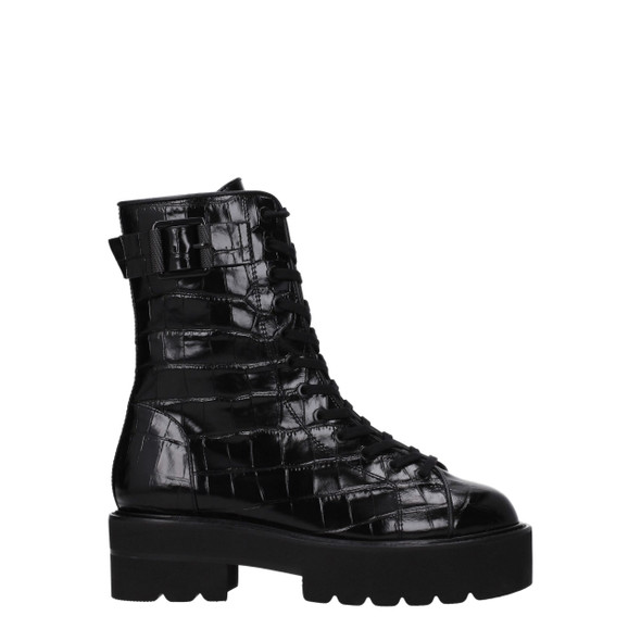 Stuart Weitzman Black Leather Ankle Boots Stuart Weitzman Black Leather Ankle Boots