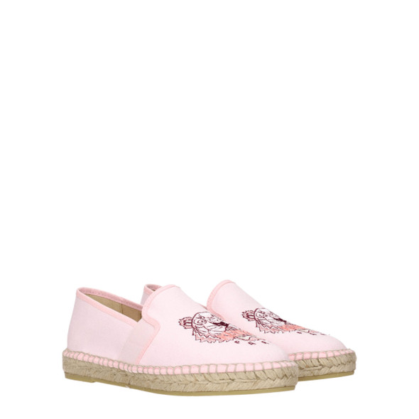 Kenzo Pink Fabric Espadrilles Kenzo Pink Fabric Espadrilles