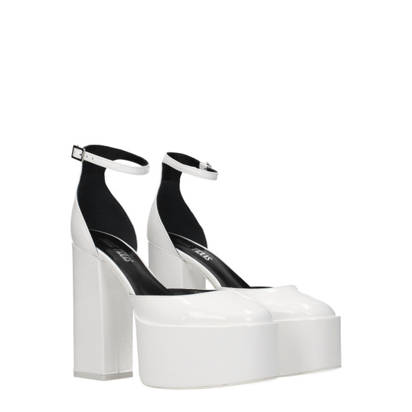 Paris Texas White Leather Platforms Paris Texas White Leather Platforms