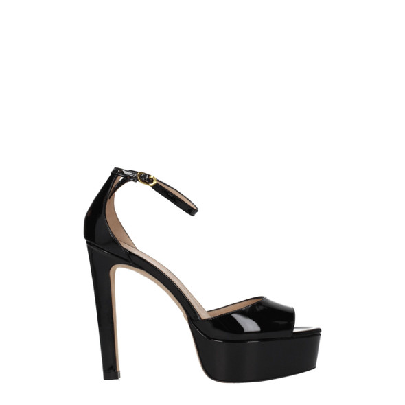 Stuart Weitzman Black Leather Platforms Stuart Weitzman Black Leather Platforms