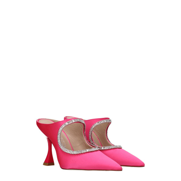 Stuart Weitzman Pink Satin Stiletto Heels Sandals Stuart Weitzman Pink Satin Stiletto Heels Sandals