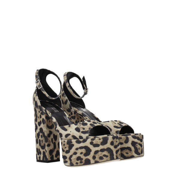 Paris Texas Beige Leather Platforms Paris Texas Beige Leather Platforms