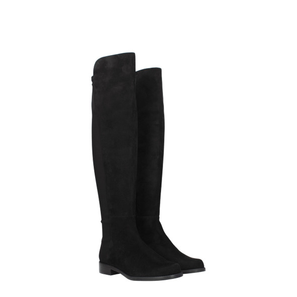Stuart Weitzman Black Leather Over The Knee ST8547247784201BT Stuart Weitzman Black Leather Over The Knee ST8547247784201BT