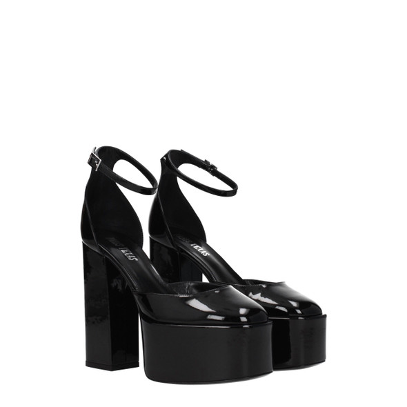 Paris Texas Black Leather Platforms PA8547250307337BT Paris Texas Black Leather Platforms PA8547250307337BT