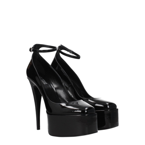 Paris Texas Black Leather Platforms Pumps Paris Texas Black Leather Platforms Pumps