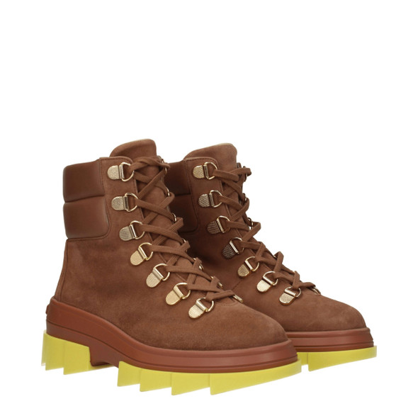 Stuart Weitzman Brown Leather Ankle Boots ST8547258269961BT Stuart Weitzman Brown Leather Ankle Boots ST8547258269961BT