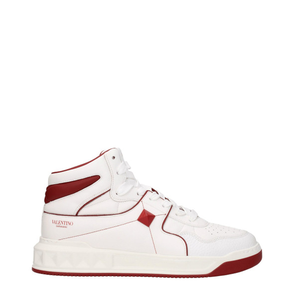 Valentino Garavani White Leather High Tops Valentino Garavani White Leather High Tops