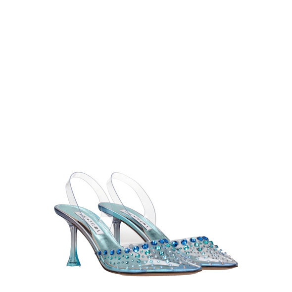Aquazzura Transparent Pvc Stiletto Heels Sandals Aquazzura Transparent Pvc Stiletto Heels Sandals
