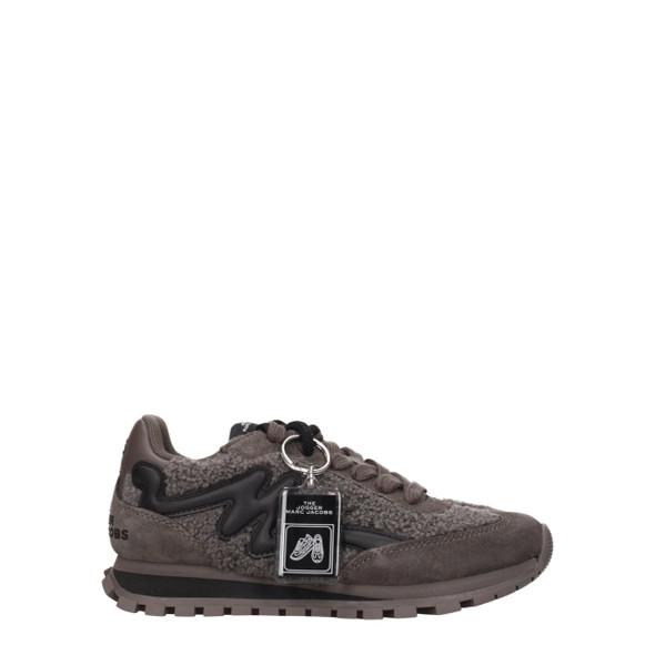 Gray Fur Chunky Sneakers Gray Fur Chunky Sneakers