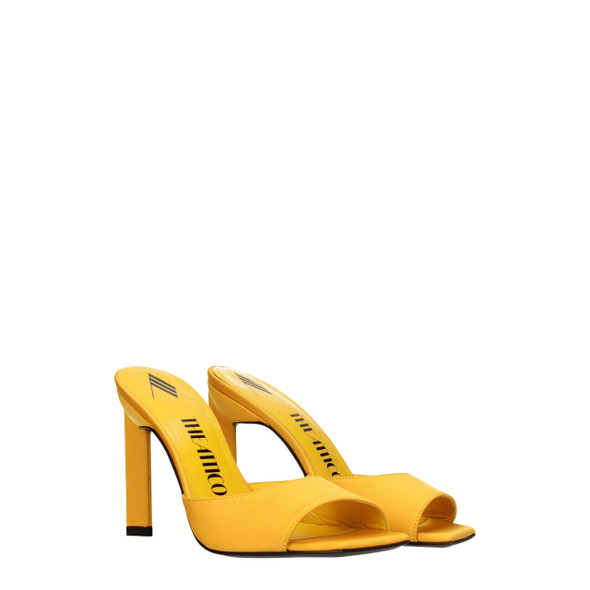Orange Satin Stiletto Heels Sandals Orange Satin Stiletto Heels Sandals