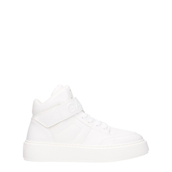 Ganni White Leather High Tops Ganni White Leather High Tops
