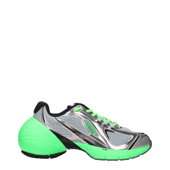 Givenchy Gray Fabric Athletic Sneakers Givenchy Gray Fabric Athletic Sneakers
